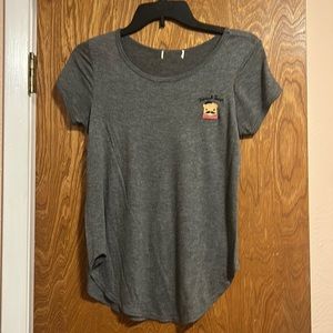 Soft funny graphic tee